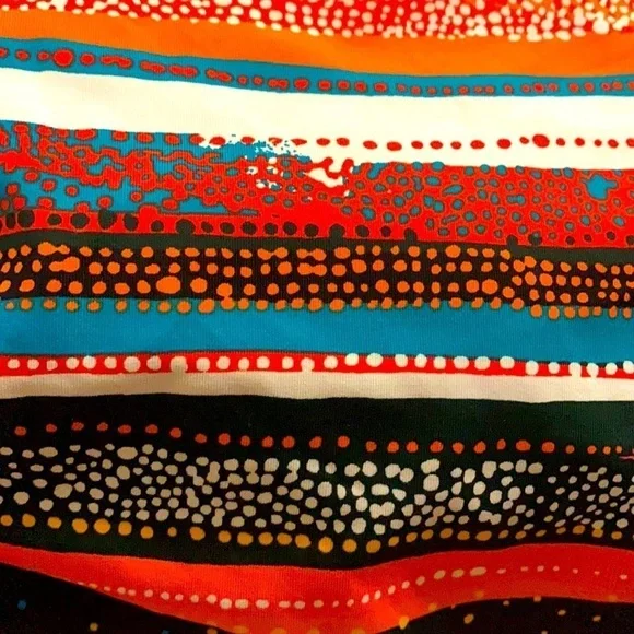 ANNE Cole Orange High Neck Tankini Swimsuit Top - Picture 8 of 11